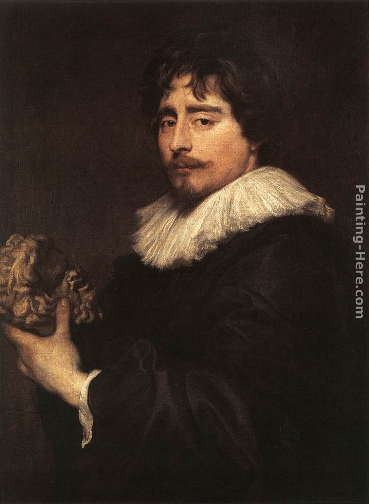 Porrtrait of the Sculptor Duquesnoy painting - Sir Antony van Dyck Porrtrait of the Sculptor Duquesnoy art painting